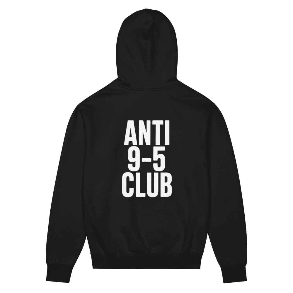 ANTI 9-5 Club Hoodie | Essential, view 4 of 5