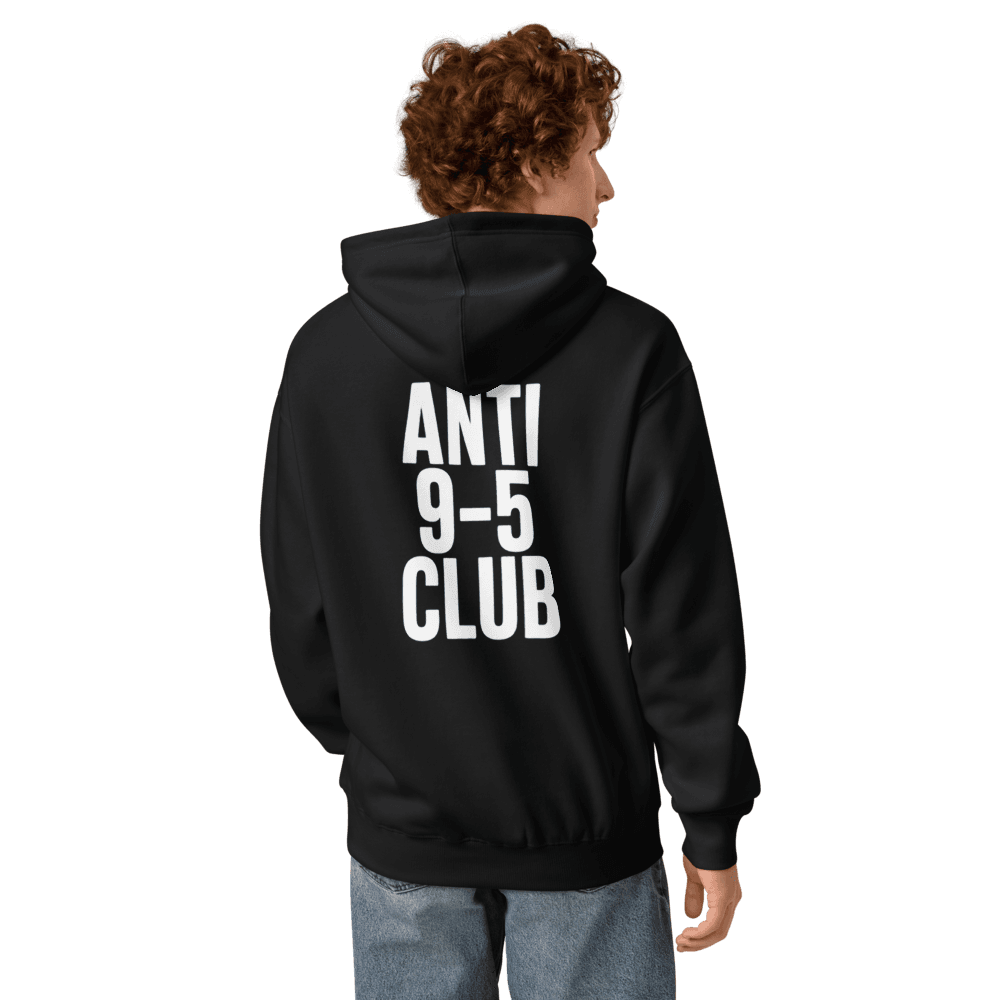 ANTI 9-5 Club Hoodie | Essential, view 5 of 5